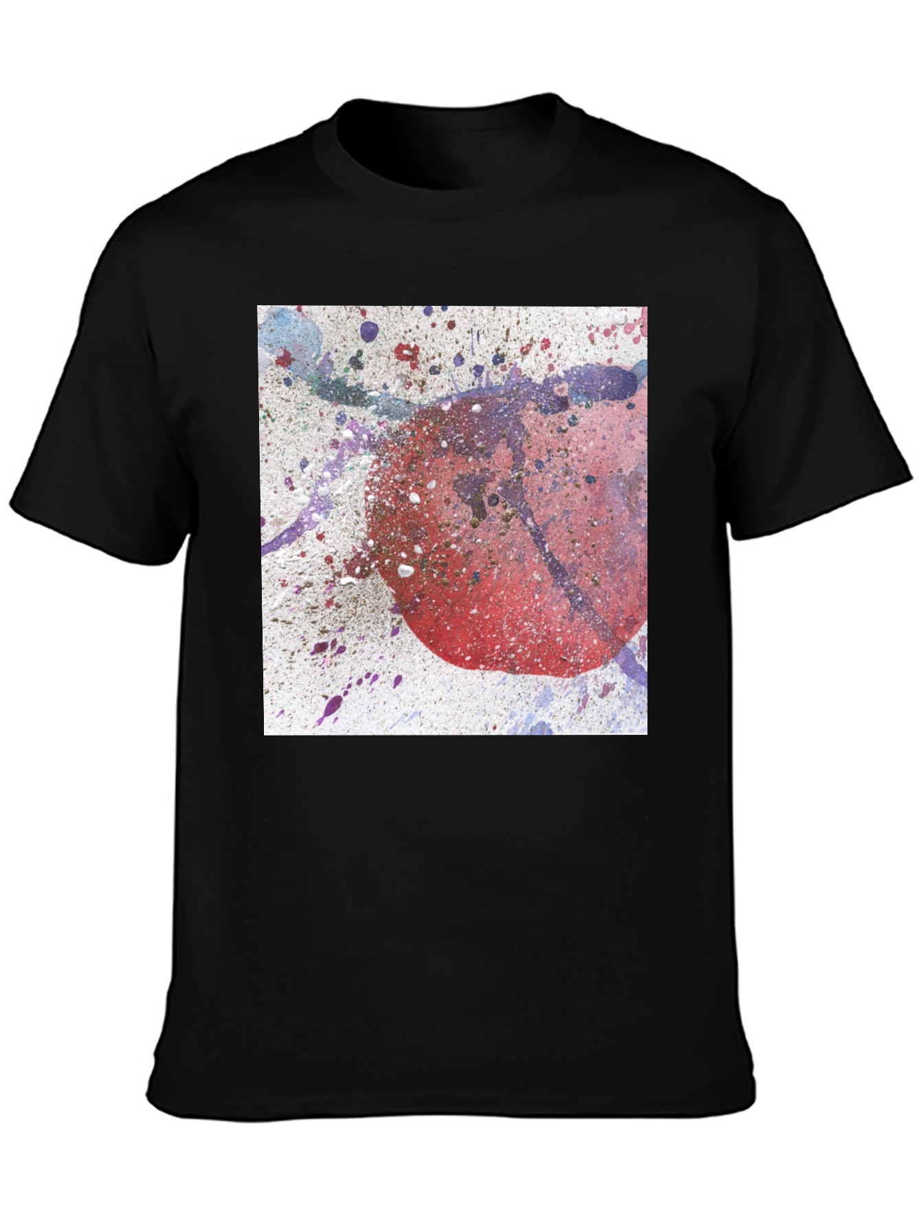 Abstract Graphic Print Tee