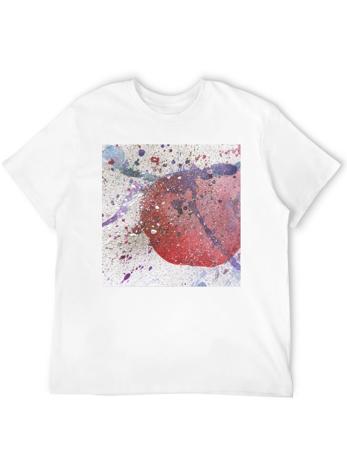 Abstract Graphic Print Tee