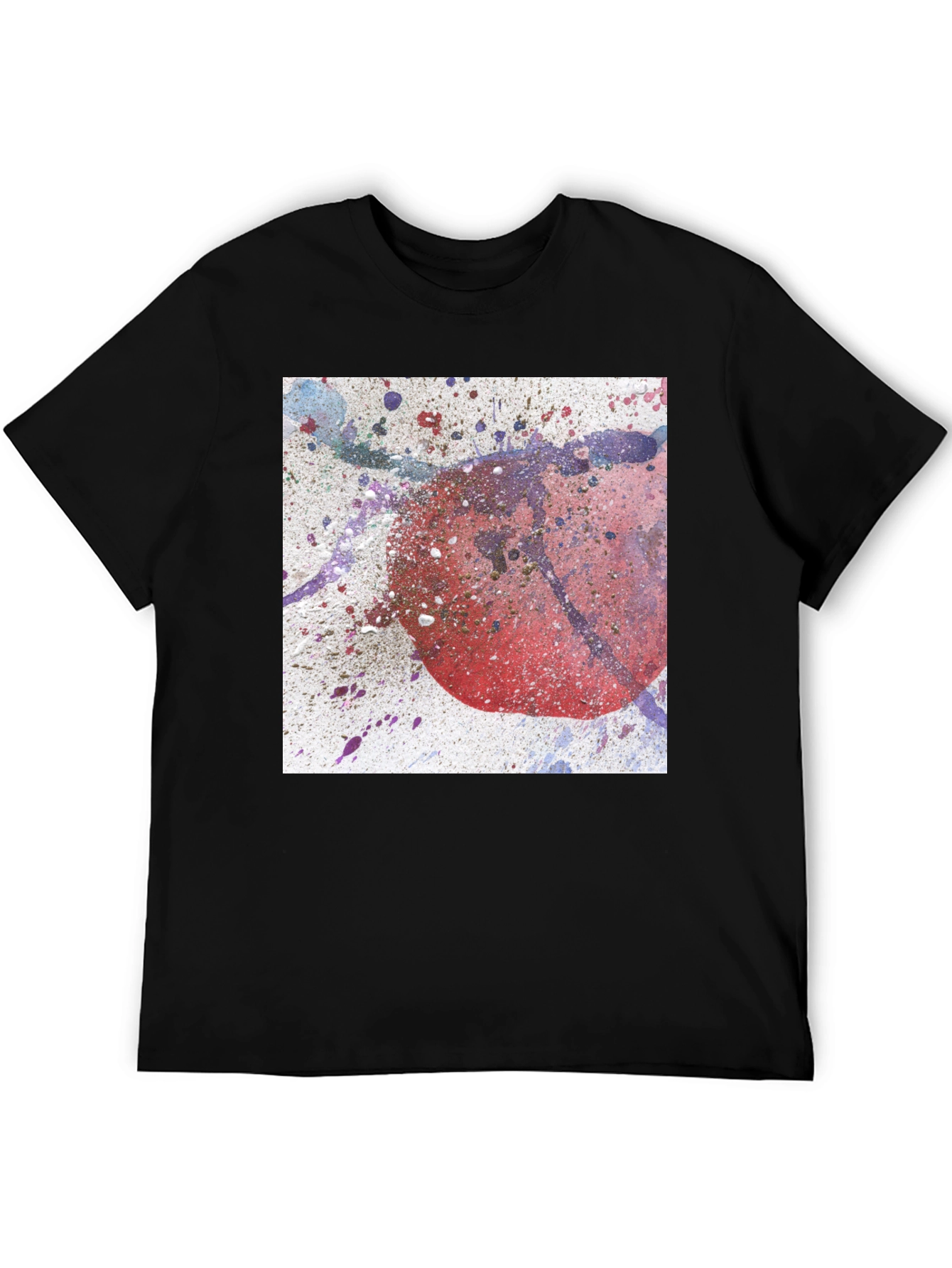 Abstract Graphic Print Tee