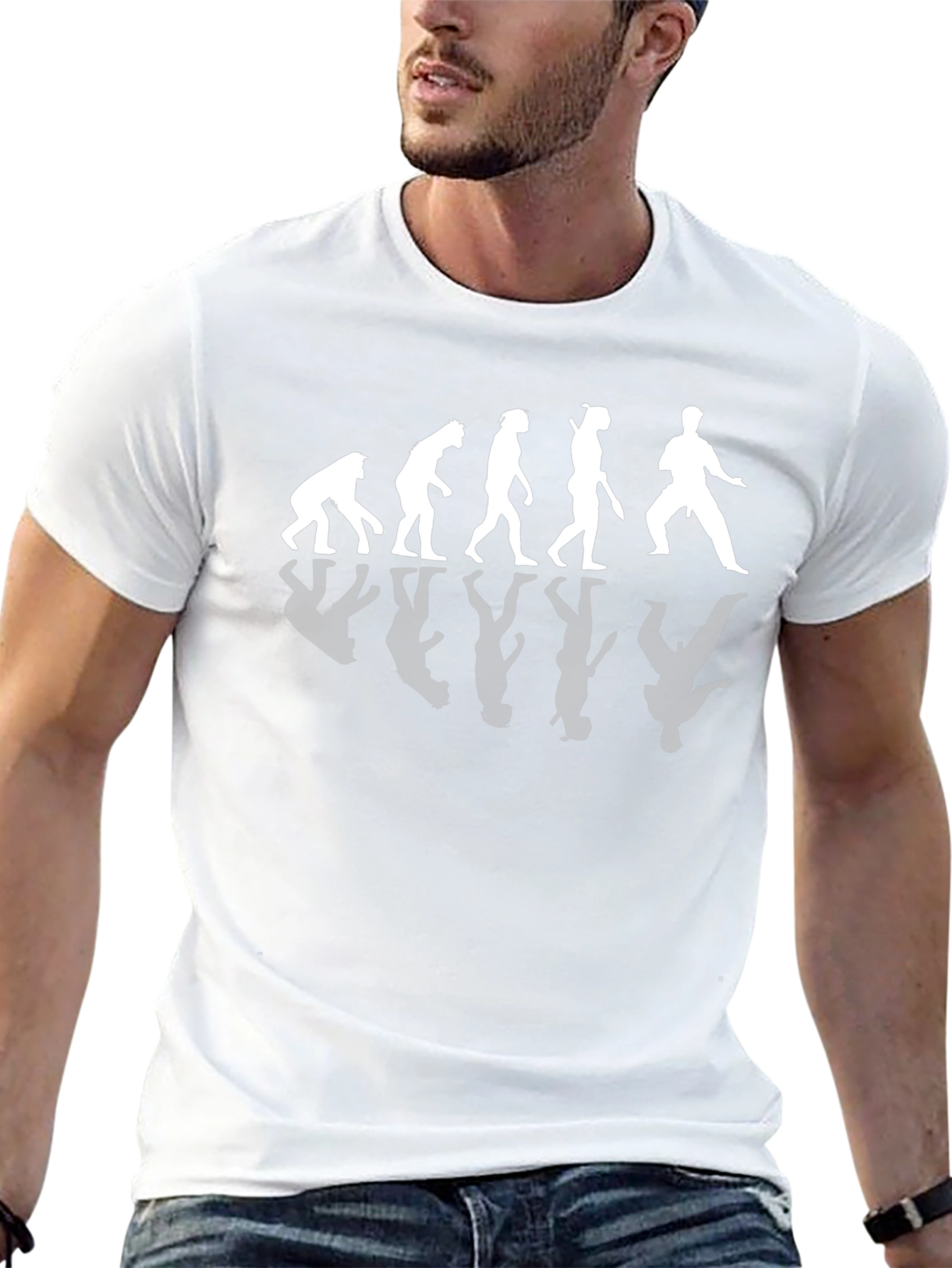 Evolution of a Martial Artist T-Shirt