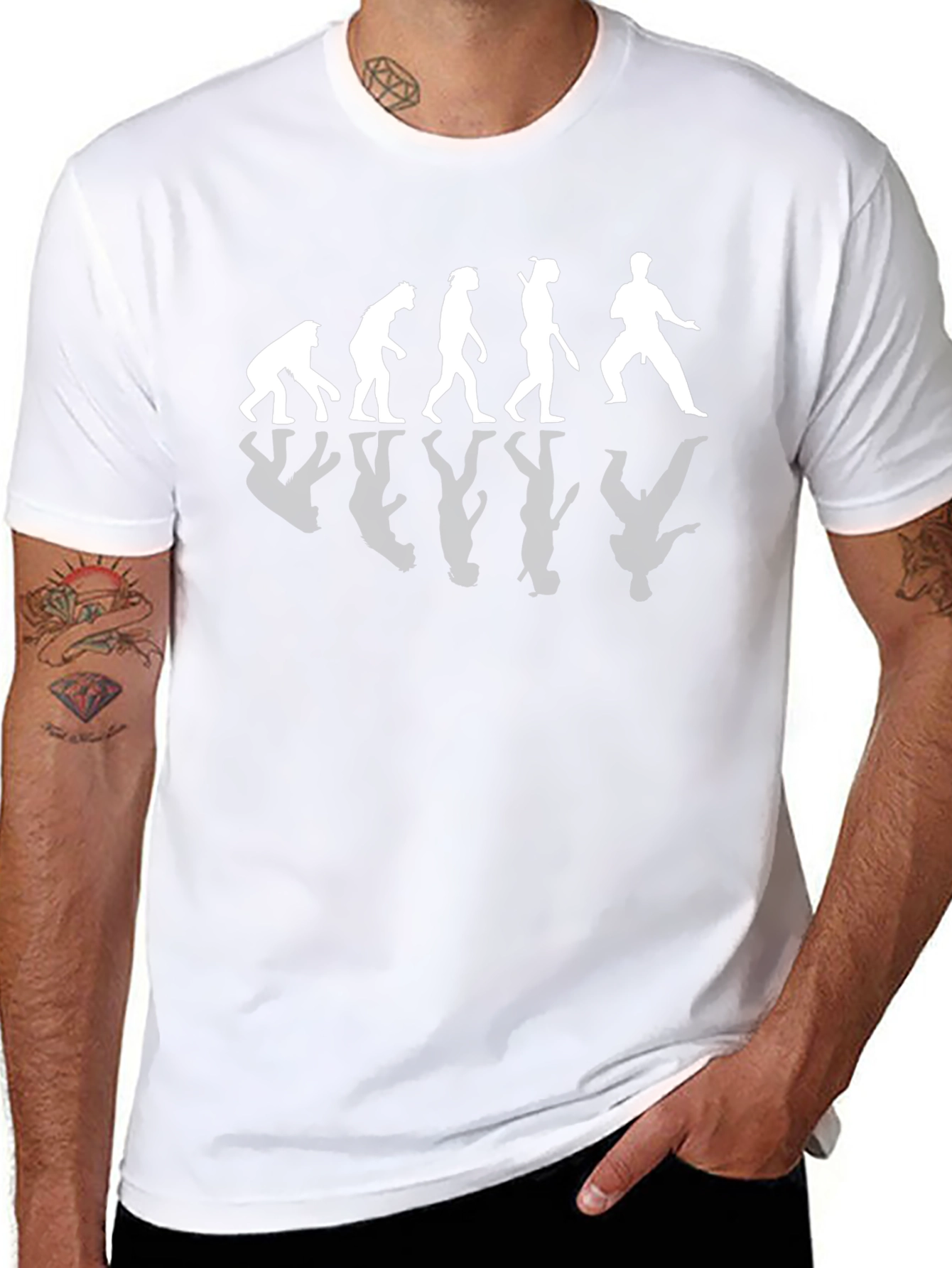 Evolution of a Martial Artist T-Shirt