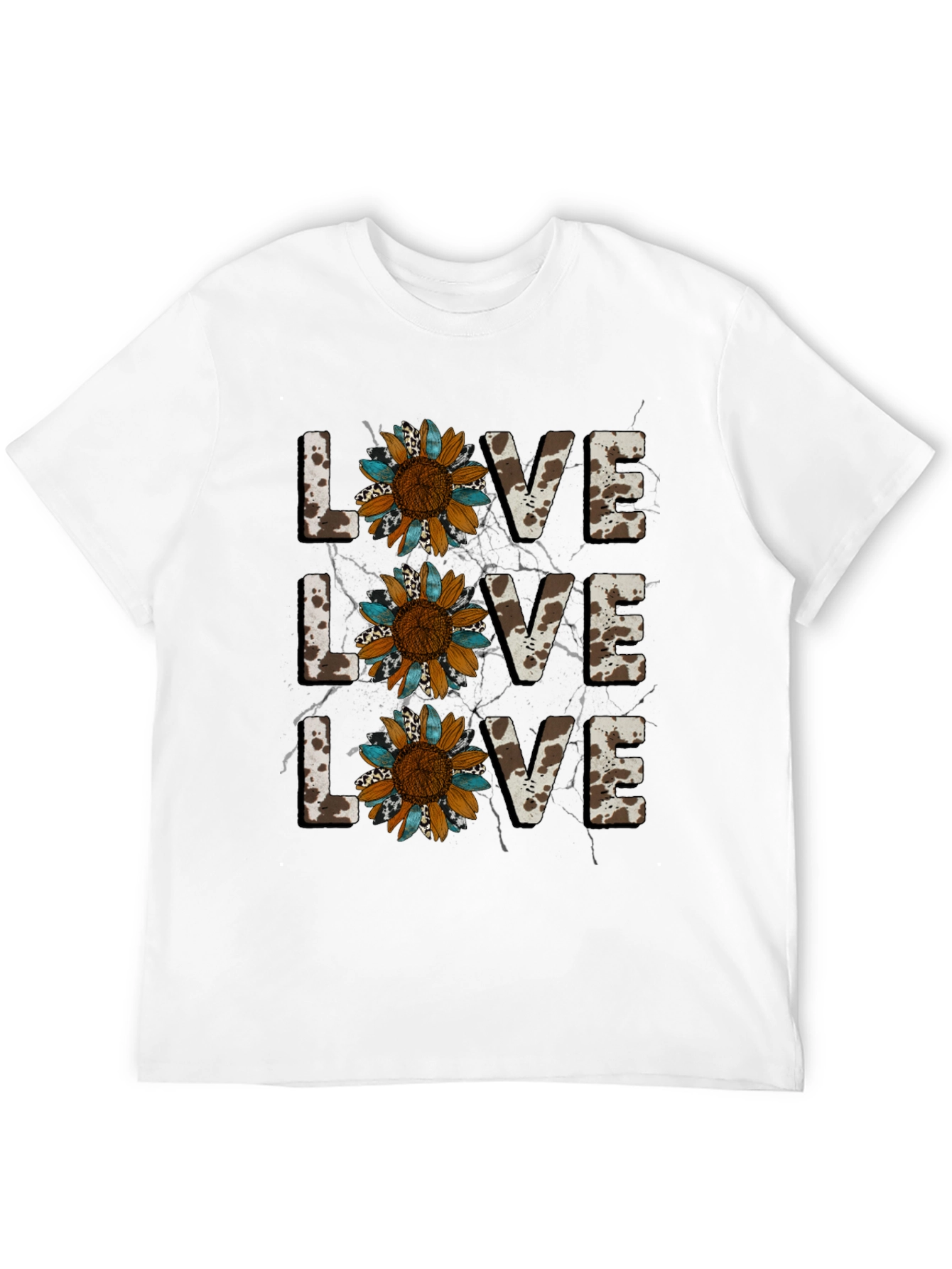 Live Love Sunflower Graphic Tee