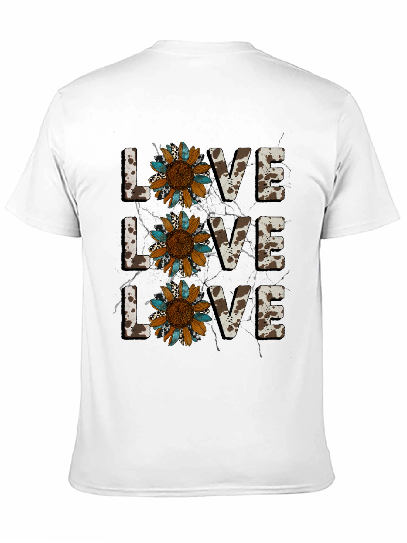 Live Love Sunflower Graphic Tee