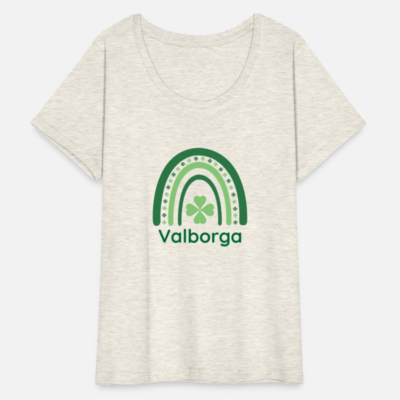 Valborga Clover Charm Boho Rainbow