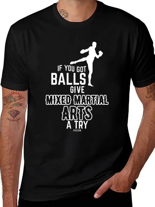 Mixed Martial Arts Graphic T-Shirt