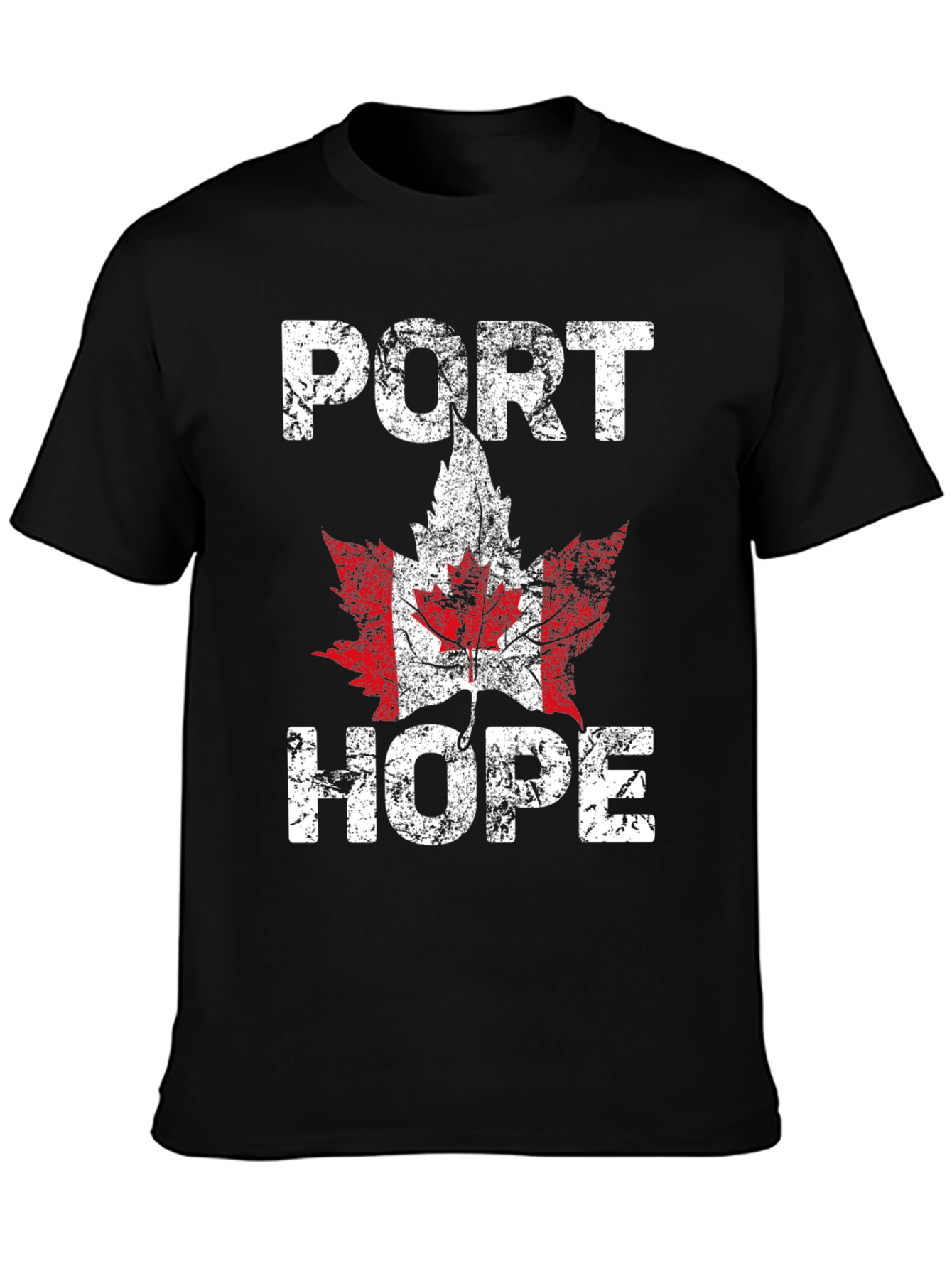 Port Hope Canada Maple Leaf T-Shirt