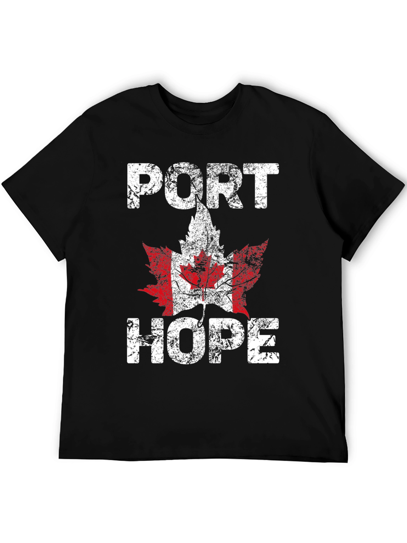 Port Hope Canada Maple Leaf T-Shirt
