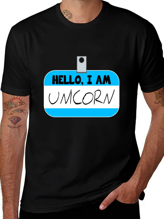 Hello I Am Unicorn Funny T-Shirt