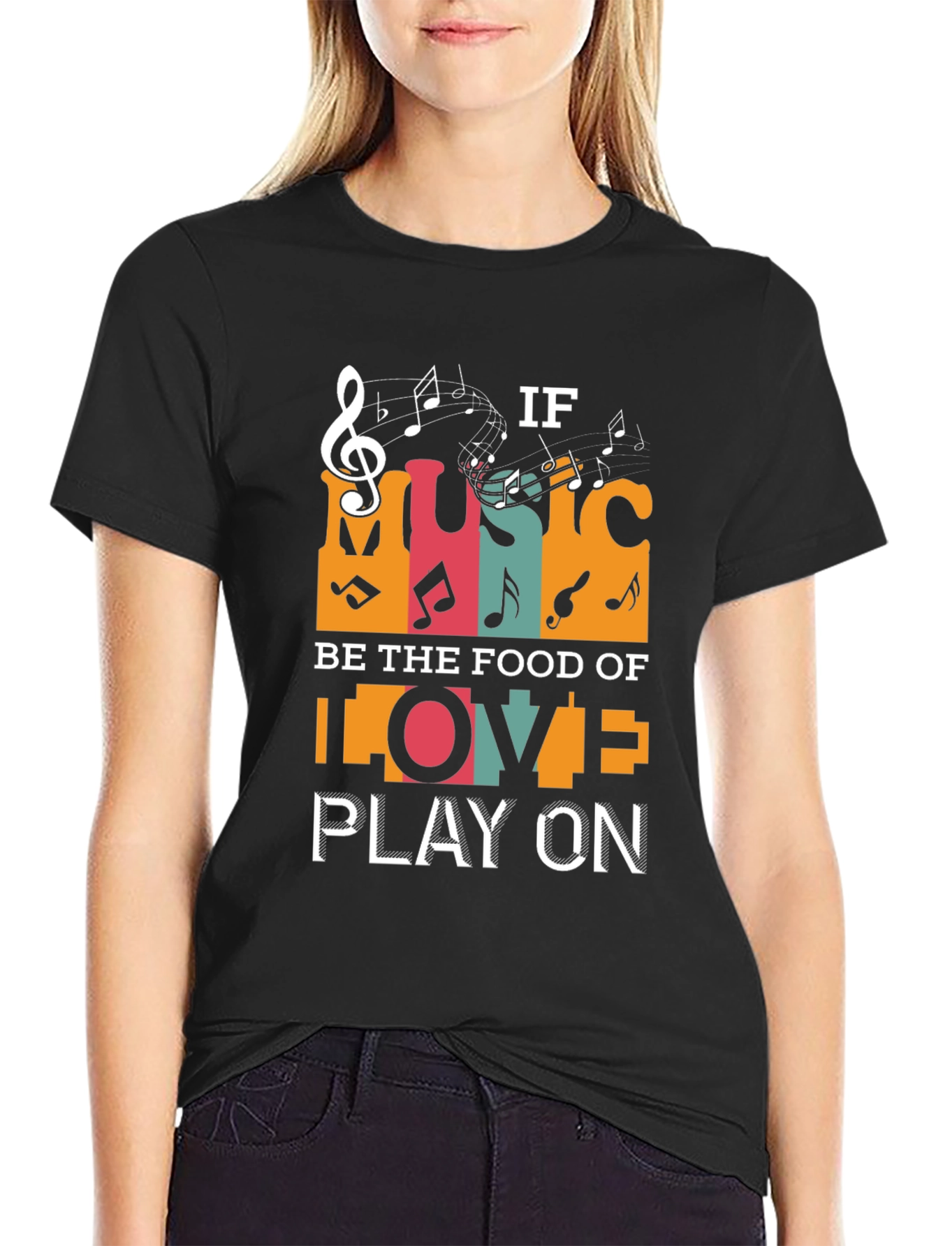 Music is the Food of Love T-Shirt