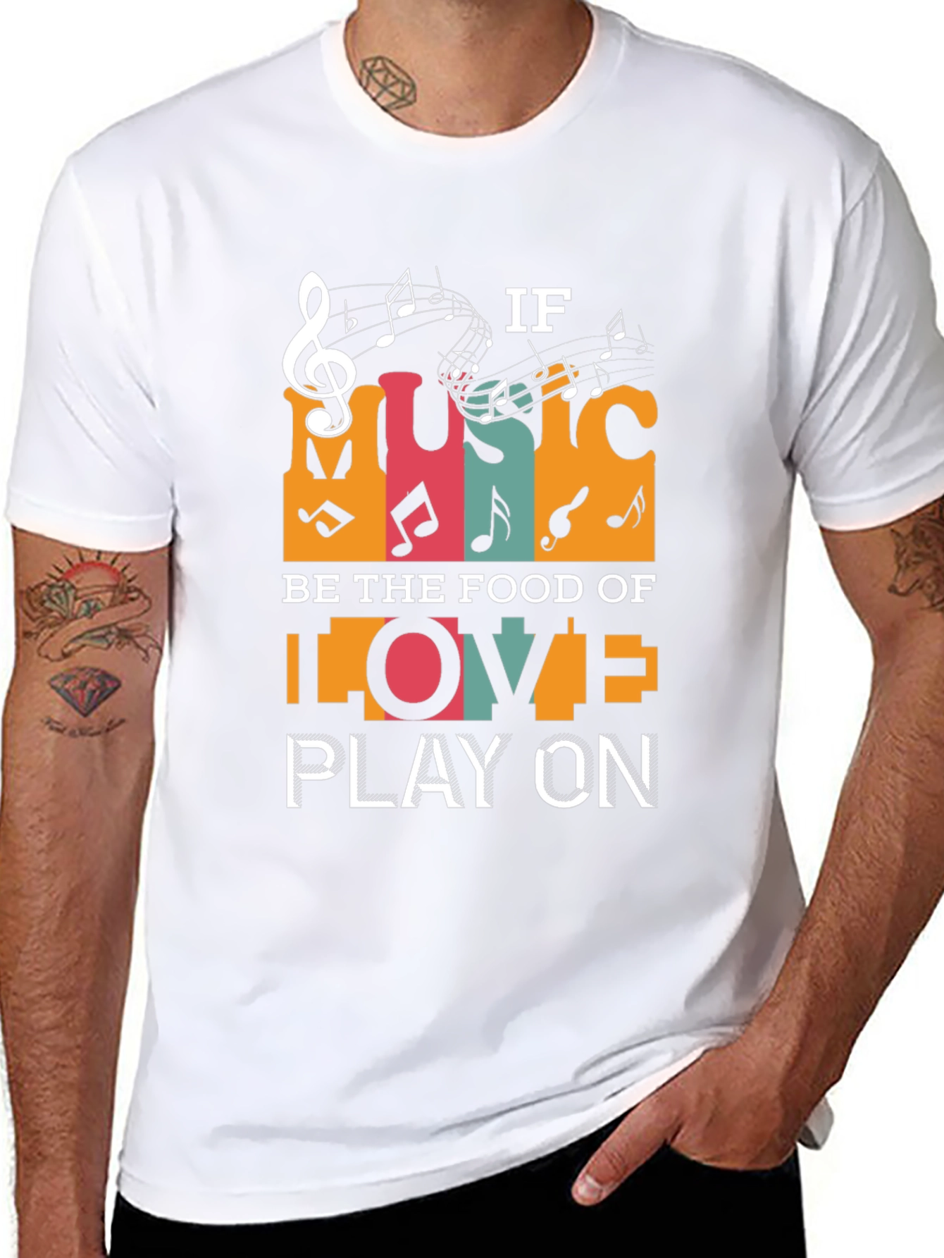 Music is the Food of Love T-Shirt