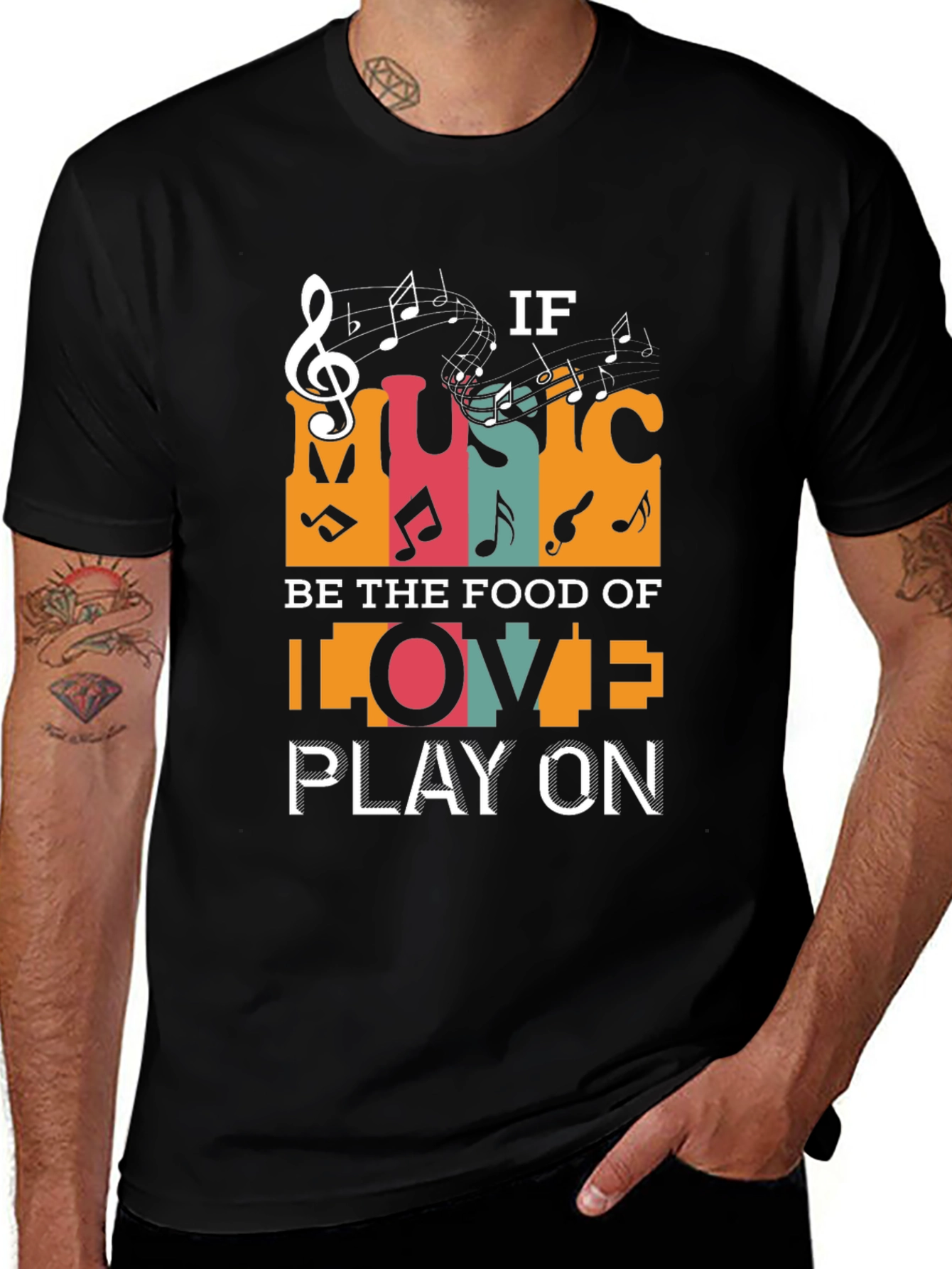 Music is the Food of Love T-Shirt