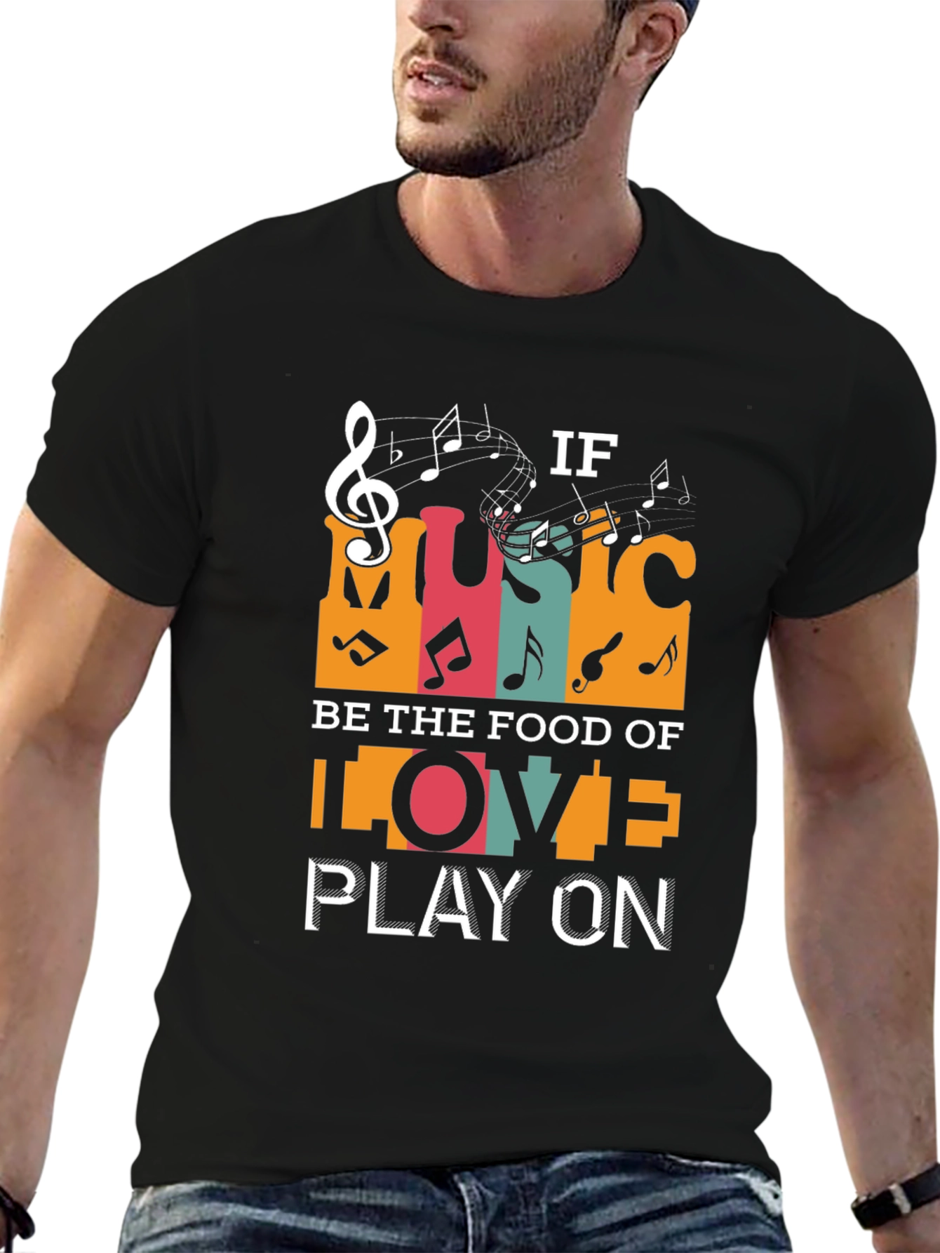 Music is the Food of Love T-Shirt