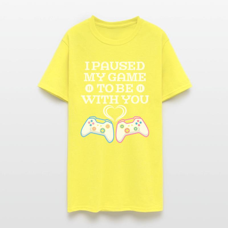 Video Game Paused my Game to Be With You Friends