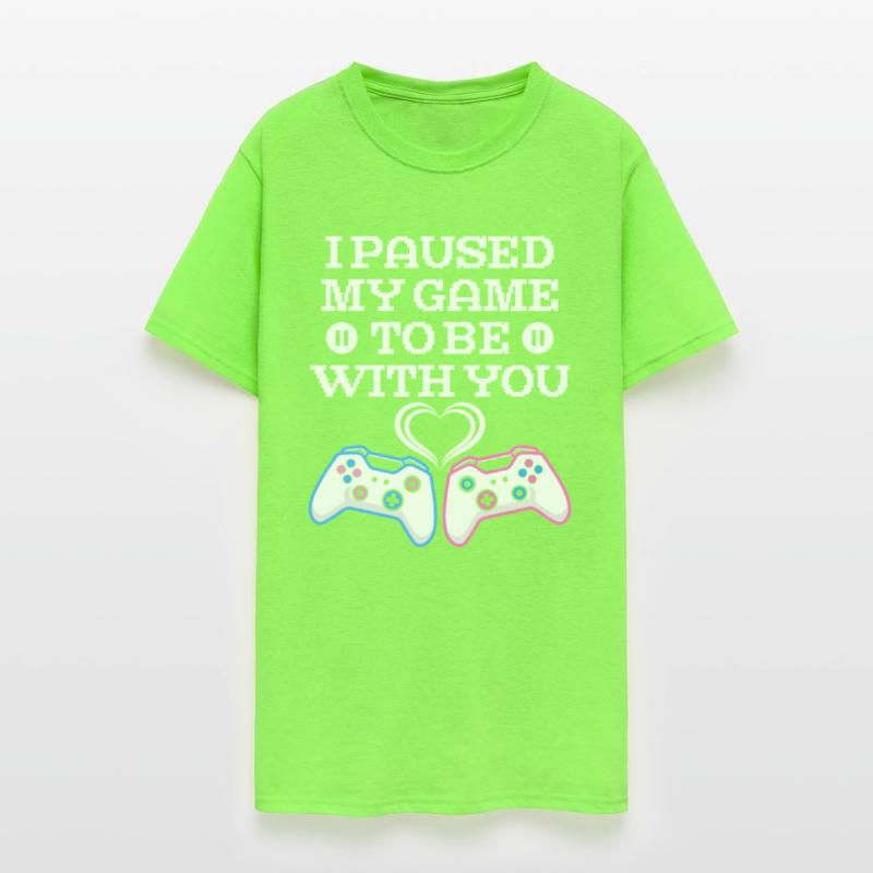 Video Game Paused my Game to Be With You Friends