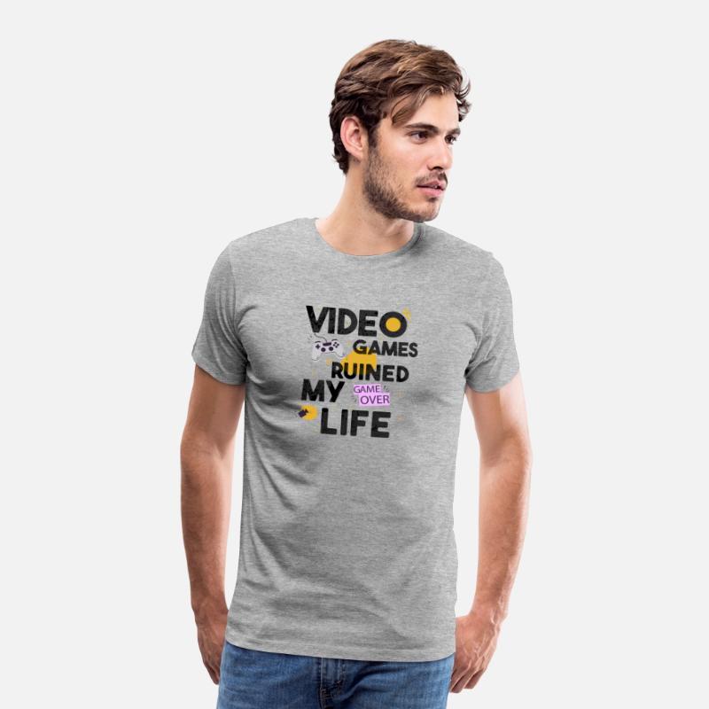 Video Games Ruined My Life Classic T-Shirt
