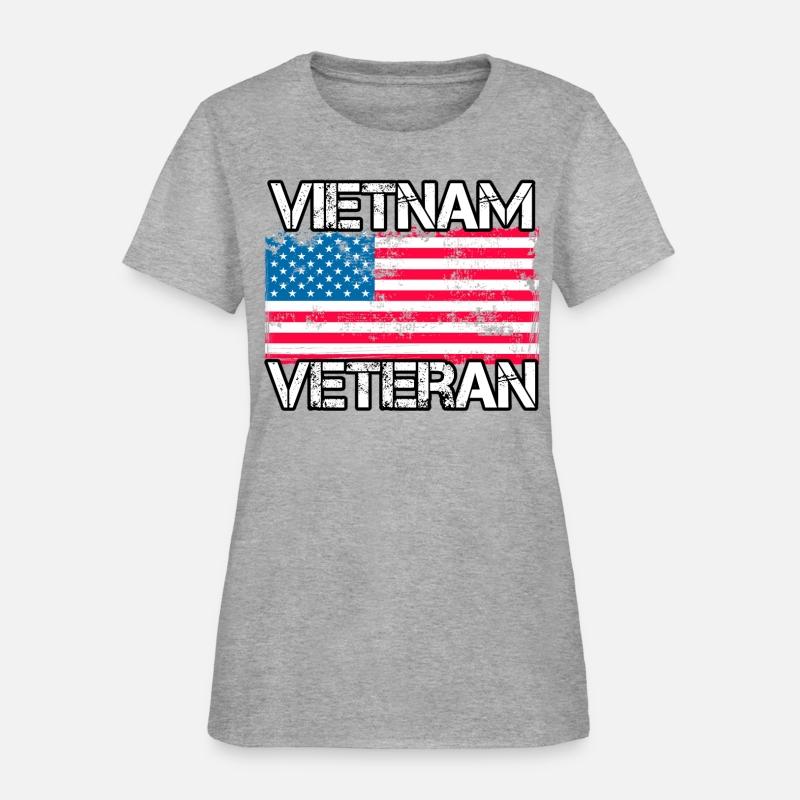 Vietnam Veteran Us Flag Military Vet