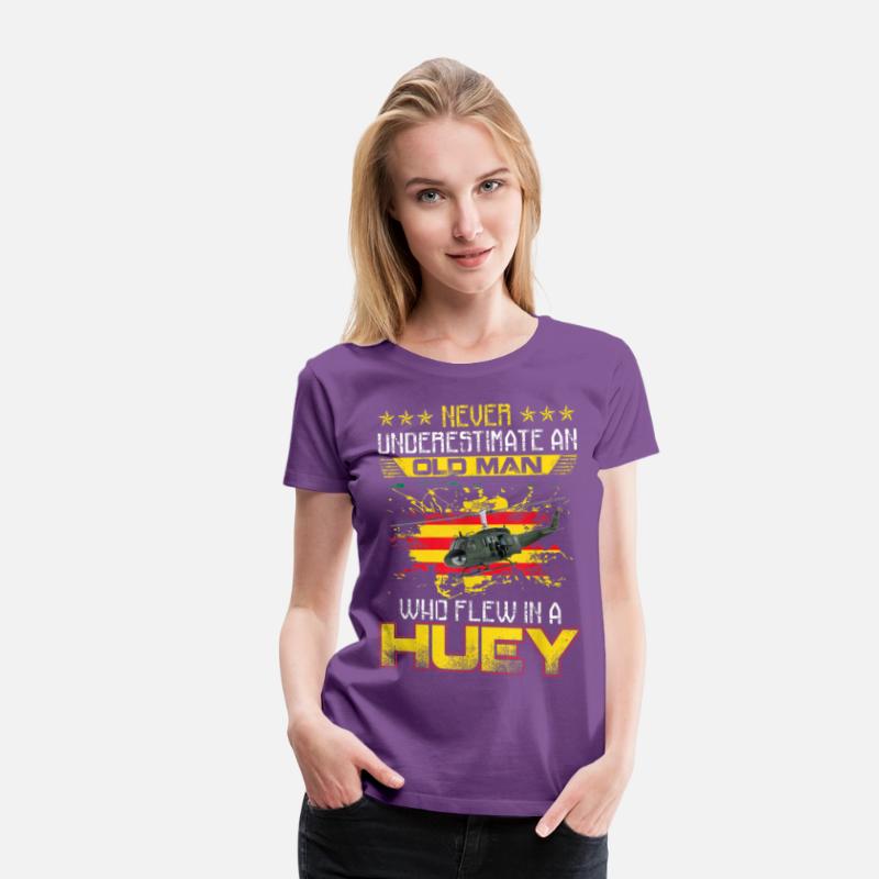 Vietnam Veteran Vet T shirt Uh-1 Huey Helicopter