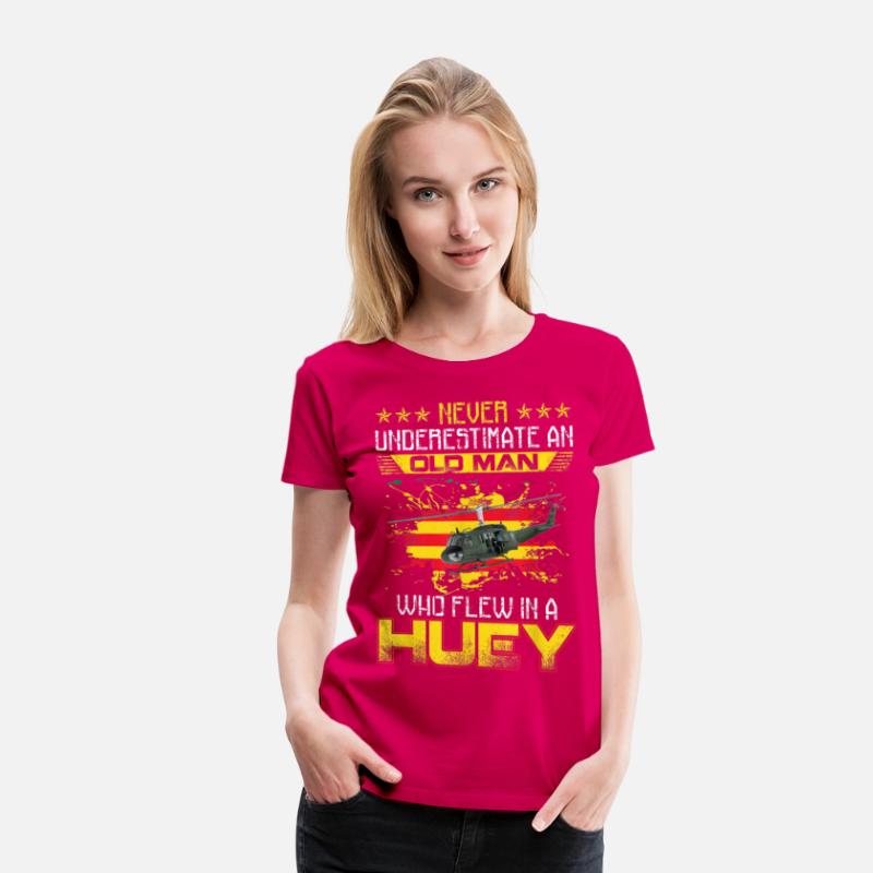 Vietnam Veteran Vet T shirt Uh-1 Huey Helicopter