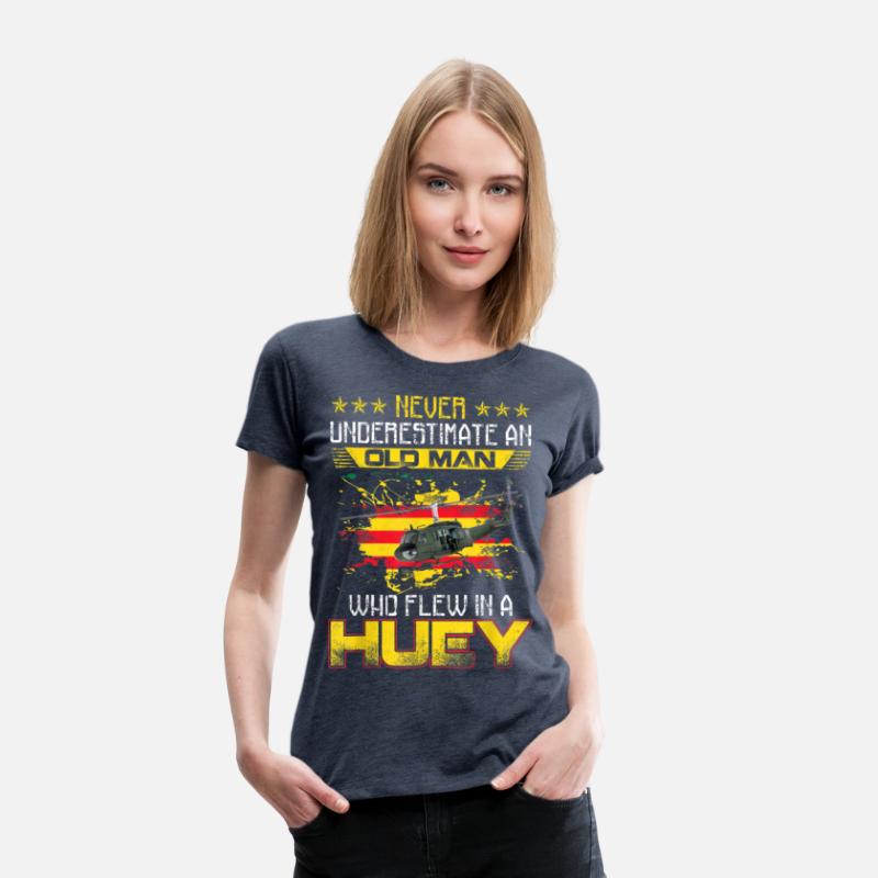 Vietnam Veteran Vet T shirt Uh-1 Huey Helicopter