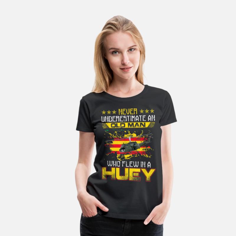 Vietnam Veteran Vet T shirt Uh-1 Huey Helicopter