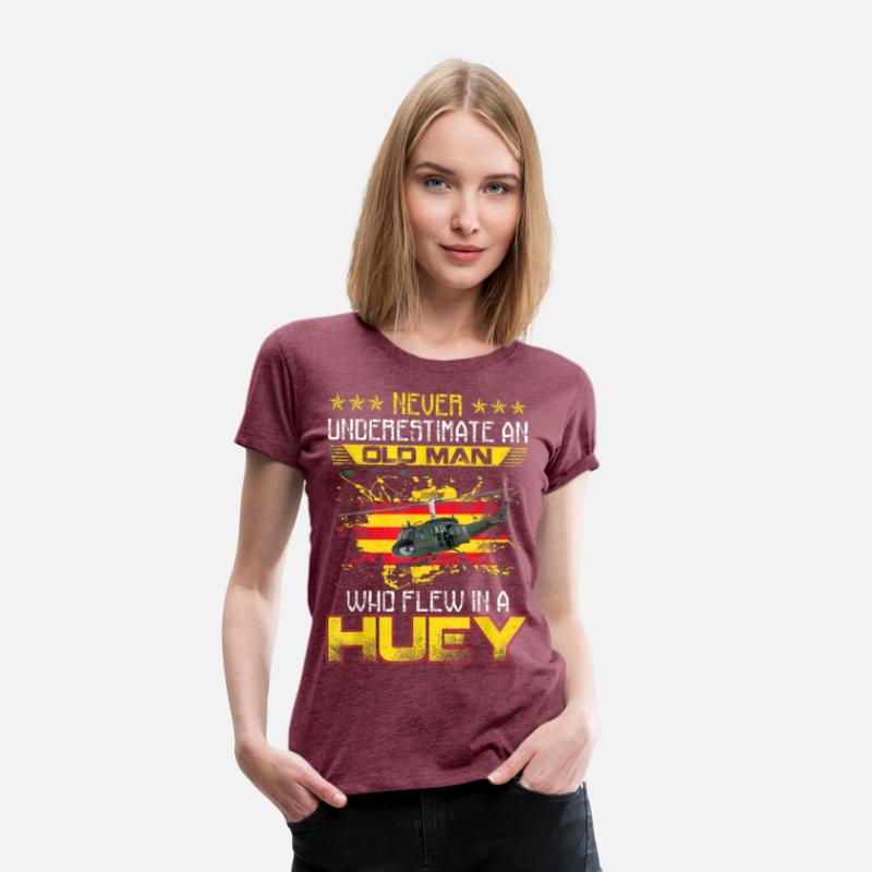 Vietnam Veteran Vet T shirt Uh-1 Huey Helicopter