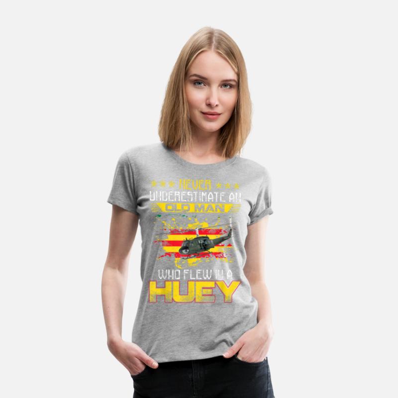 Vietnam Veteran Vet T shirt Uh-1 Huey Helicopter