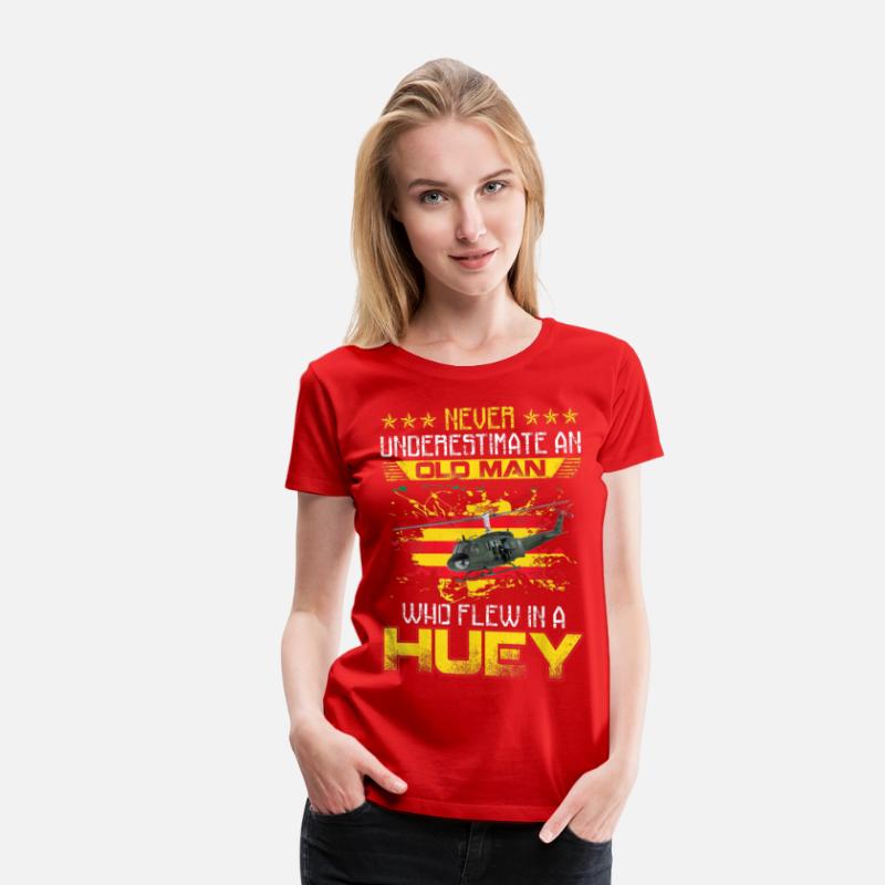 Vietnam Veteran Vet T shirt Uh-1 Huey Helicopter