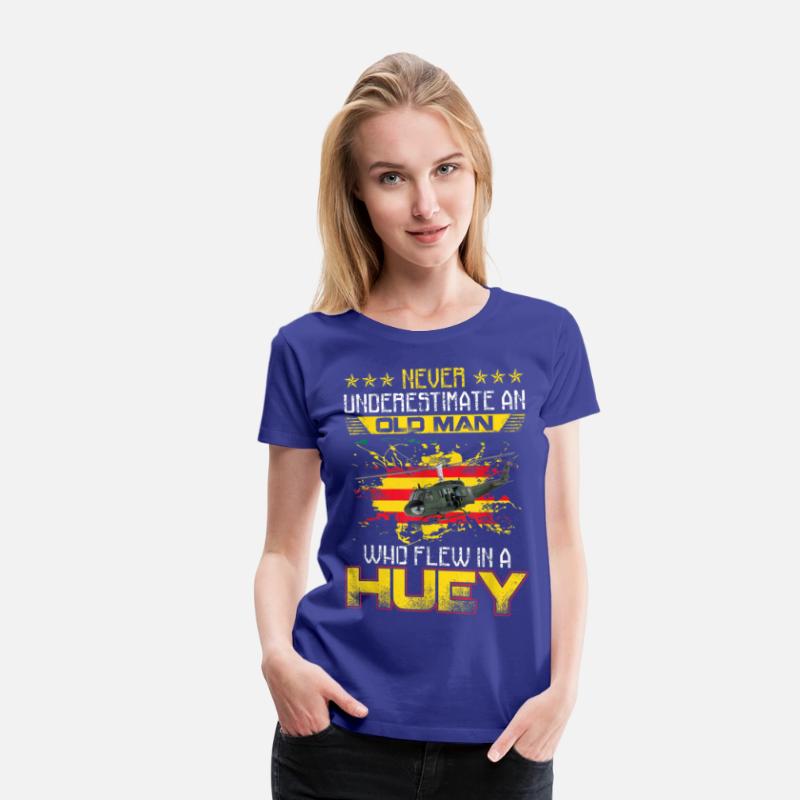 Vietnam Veteran Vet T shirt Uh-1 Huey Helicopter
