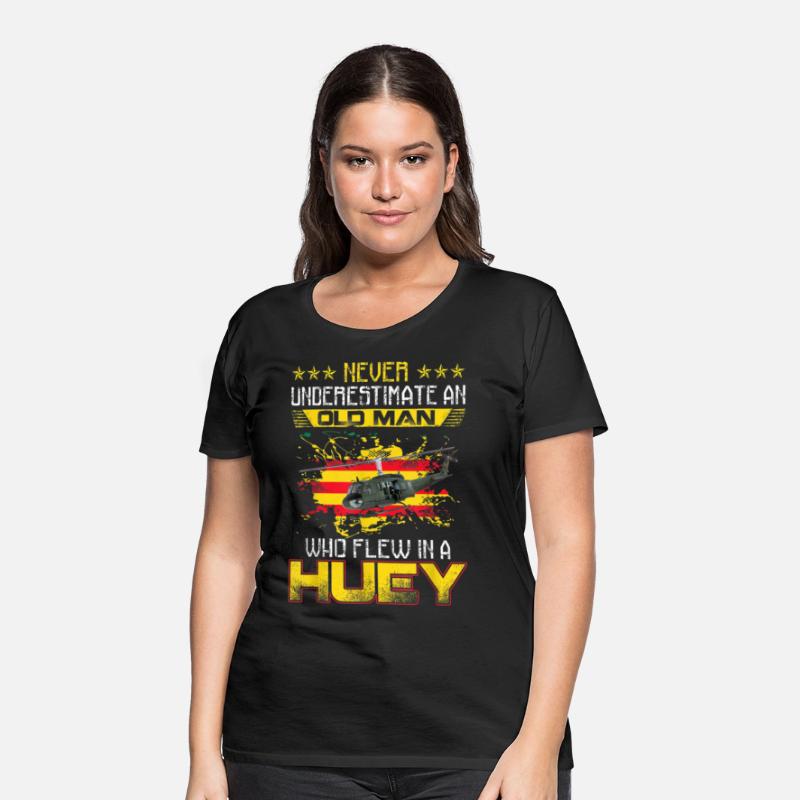 Vietnam Veteran Vet T shirt Uh-1 Huey Helicopter
