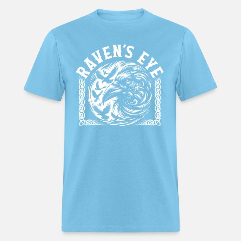 Vikings Shirt, Raven's Eye Mystic Raven Viking