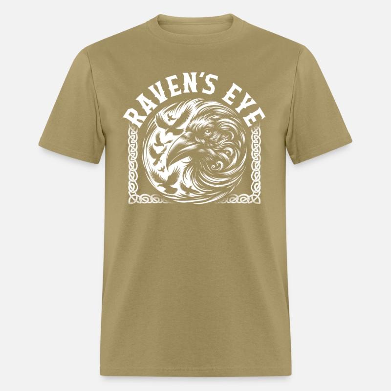 Vikings Shirt, Raven's Eye Mystic Raven Viking