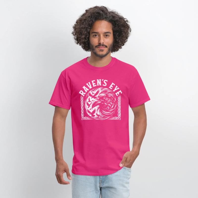 Vikings Shirt, Raven's Eye Mystic Raven Viking