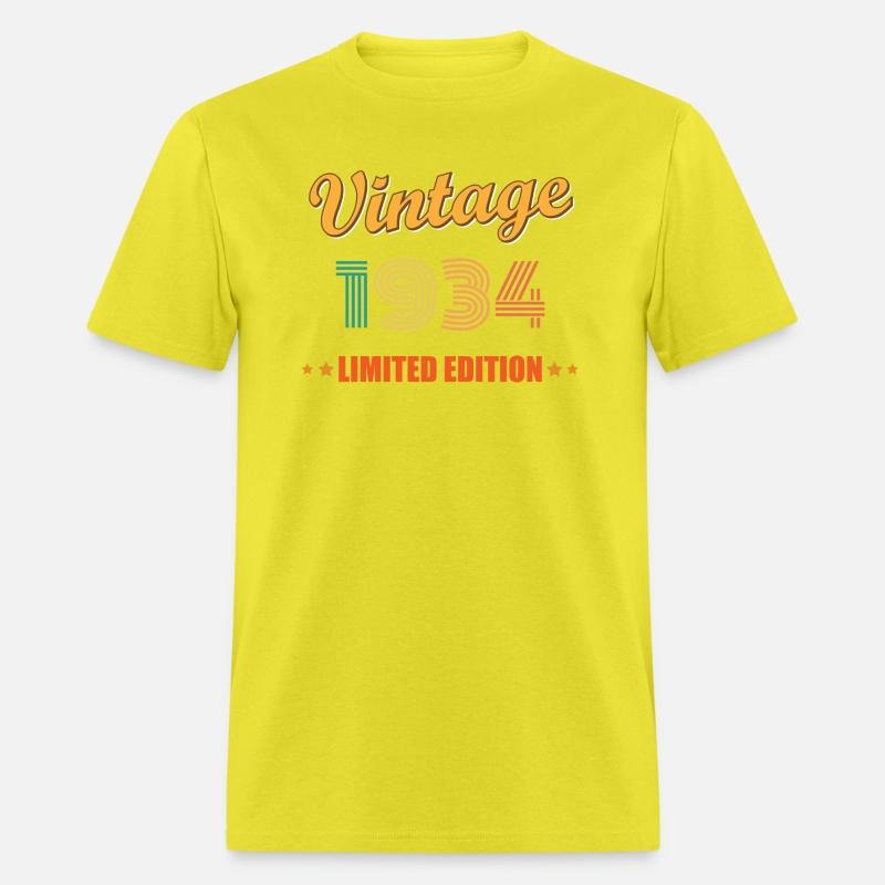 Vintage 1934 Limited Edition Birthday Idea