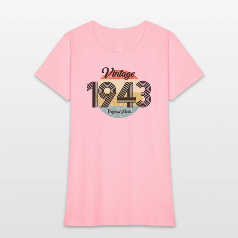 Vintage 1943 Original Parts Born in 1943 Birthday