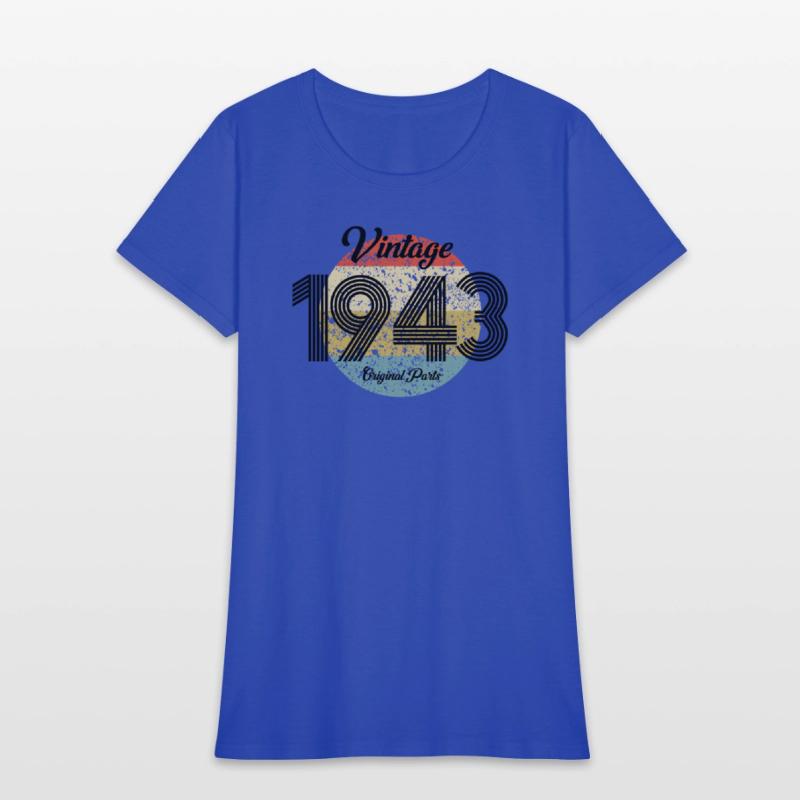 Vintage 1943 Original Parts Born in 1943 Birthday