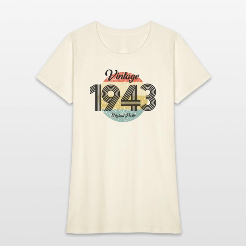 Vintage 1943 Original Parts Born in 1943 Birthday