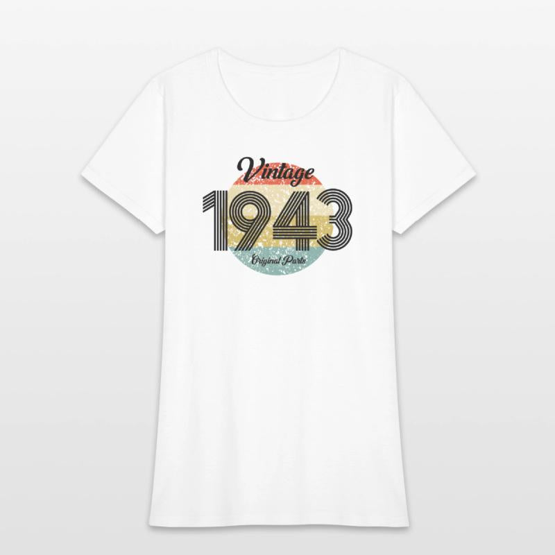 Vintage 1943 Original Parts Born in 1943 Birthday