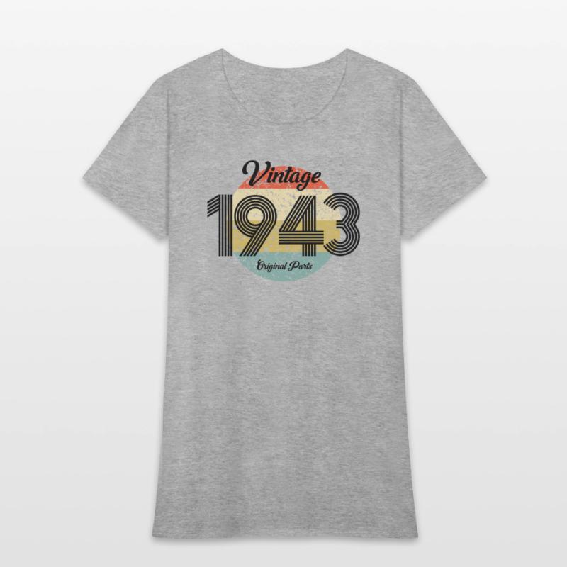 Vintage 1943 Original Parts Born in 1943 Birthday