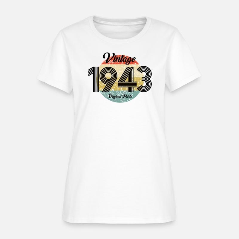 Vintage 1943 Original Parts Born in 1943 Birthday