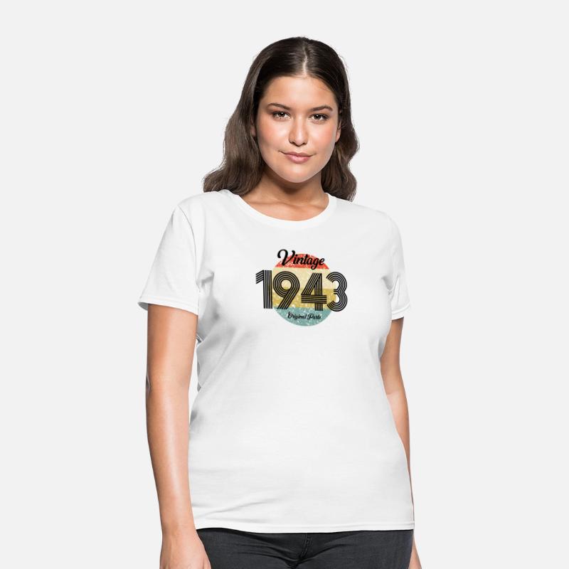 Vintage 1943 Original Parts Born in 1943 Birthday