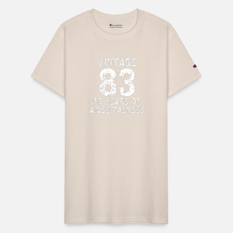 Vintage 1983 40th birthday vintage 40 years old