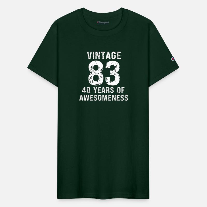 Vintage 1983 40th birthday vintage 40 years old