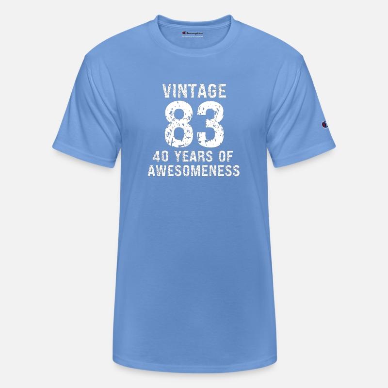 Vintage 1983 40th birthday vintage 40 years old