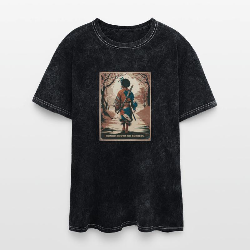 Vintage Afro Samurai - Honor Knows No Borders