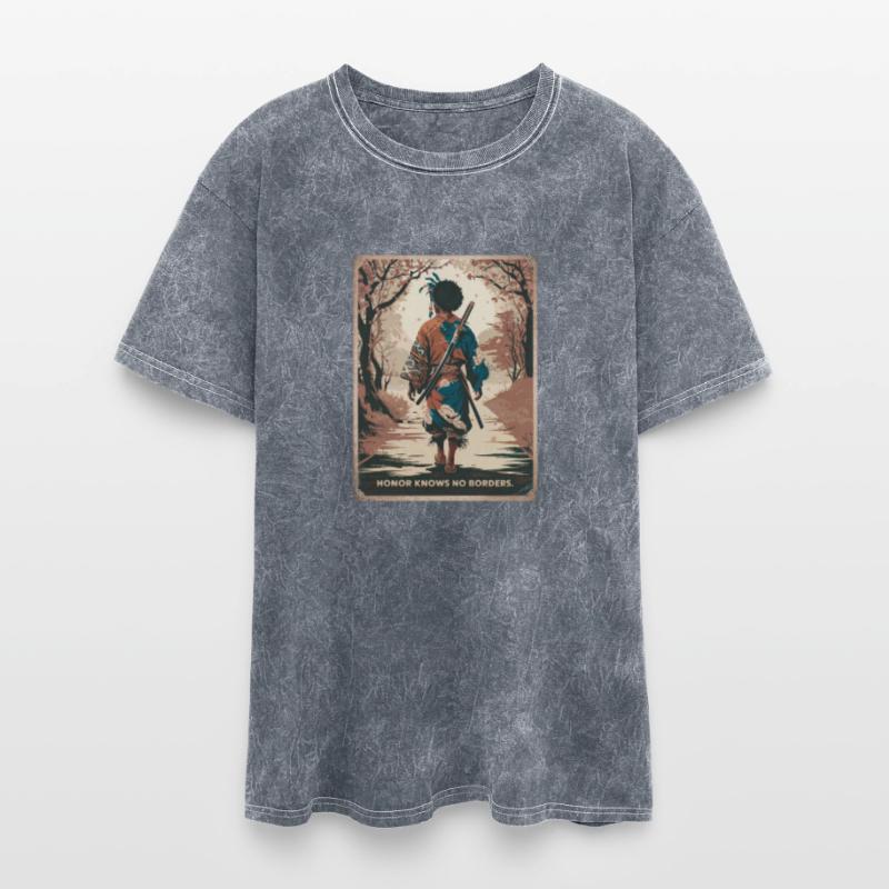 Vintage Afro Samurai - Honor Knows No Borders