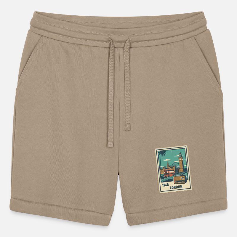 Vintage London 1968 Retro Travel Poster