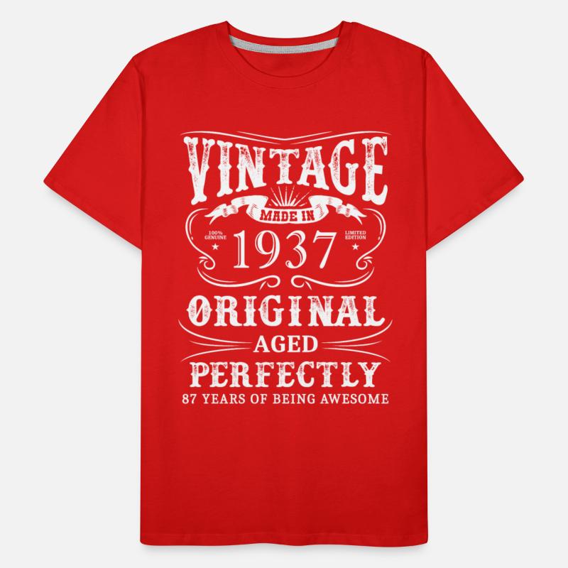 Vintage Made In 1937 87 Years Of Being Awesome