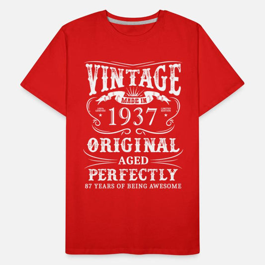 Vintage Made In 1937 87 Years Of Being Awesome