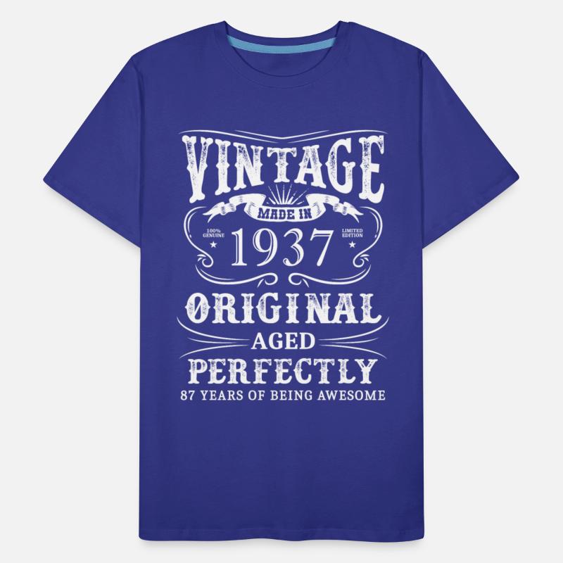 Vintage Made In 1937 87 Years Of Being Awesome
