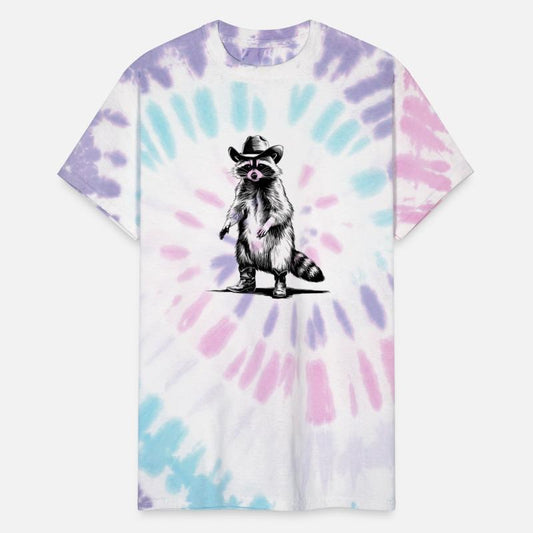 Vintage Raccoon Cowboy Cowgirl Trash Panda Gift Me